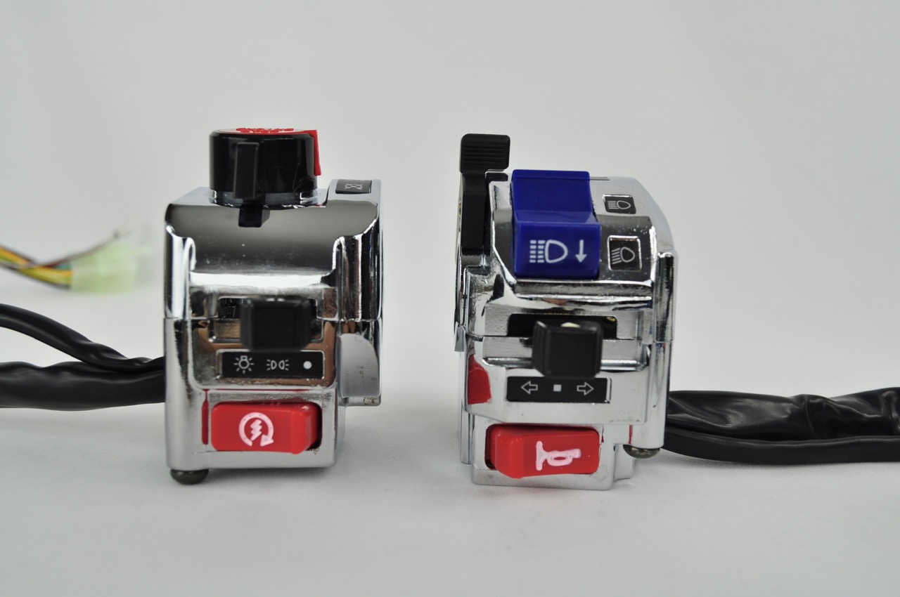 Doppelschalter-Set für linken und rechten Lenker – passend für Spy Jinling JLA 21B 250ccm  und 923 Trike Modelle