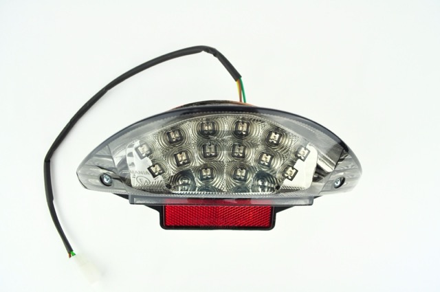 Rücklicht LED klar für Jinling JLA-21B mit E-Prüfzeichen