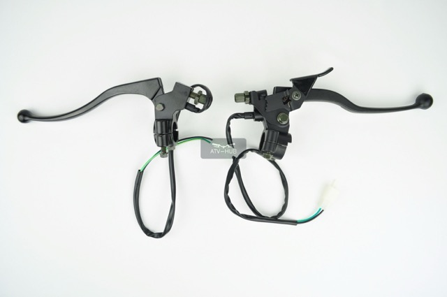 Set Kupplungshebel und Bremshebel mit Arretierung für Jinling JLA-21B