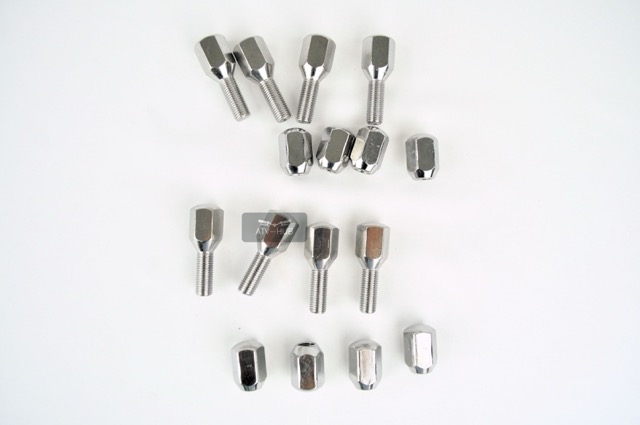 Radschrauben Set 8x vorne 8x hinten für Jinling JLA-21, JLA-931E, JLA-925, JLA-923, Spy, Dobo