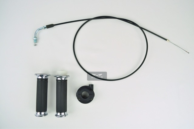 Gasgriff mit Gaszug Set für Jinling JLA-21B