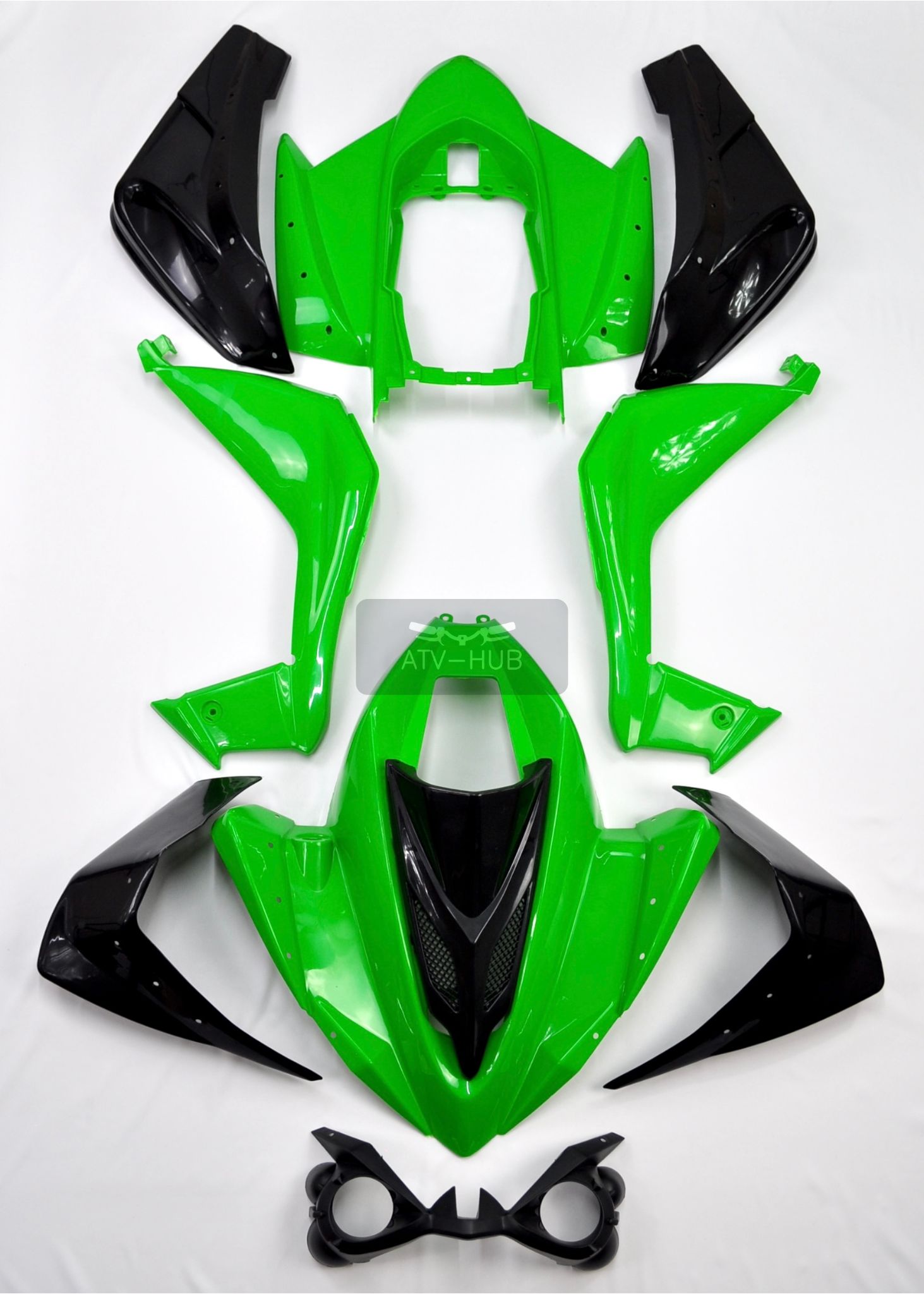 Bodykit Set Jinling JLA - 21B,  931E and Spy Green and Black