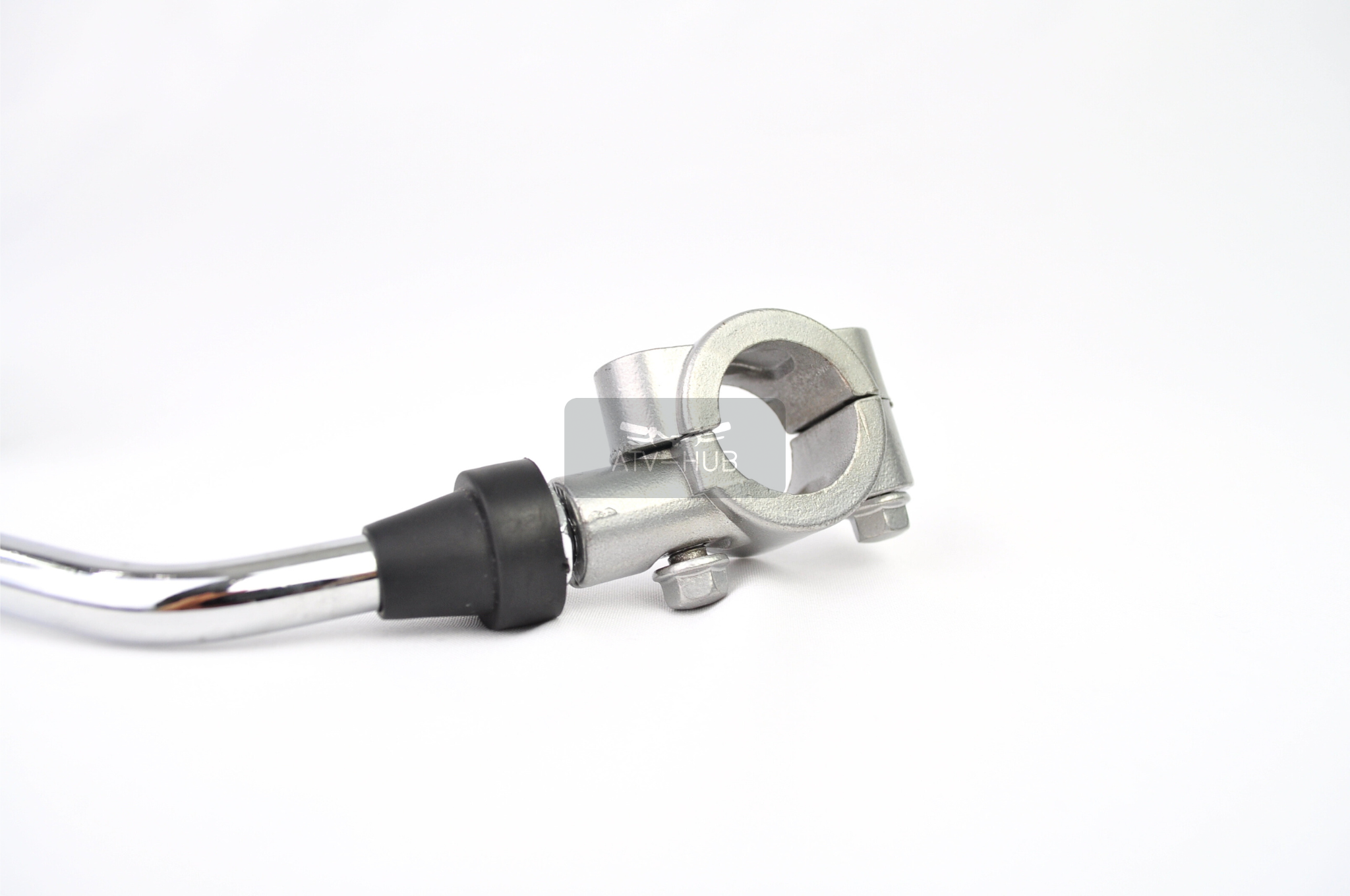 1x Spiegelhalter für 22mm Lenker SILBER